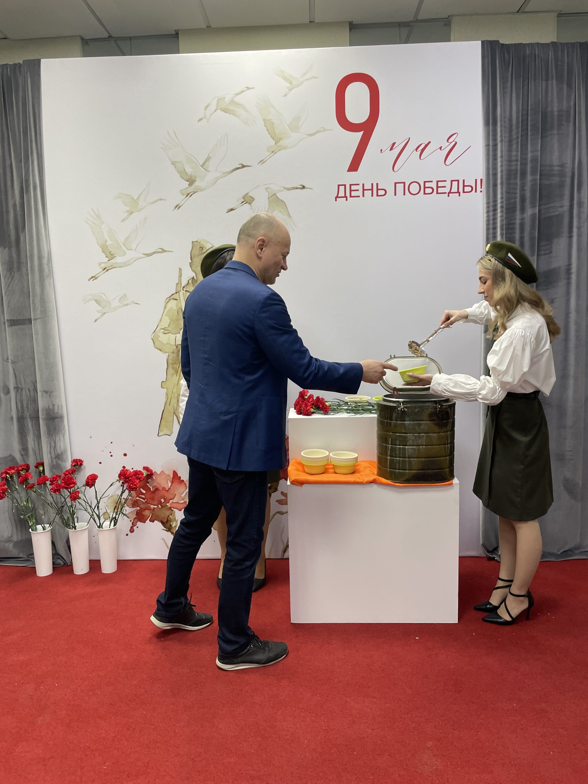 Солдатская каша – сила Родины нашей!