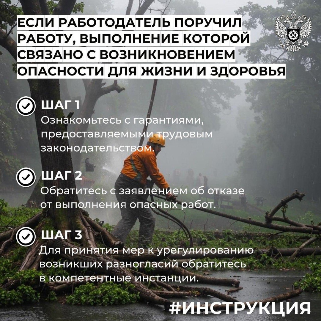Профсоюзу на заметку!  Трудовые права в действии: защитите себя от опасных задач