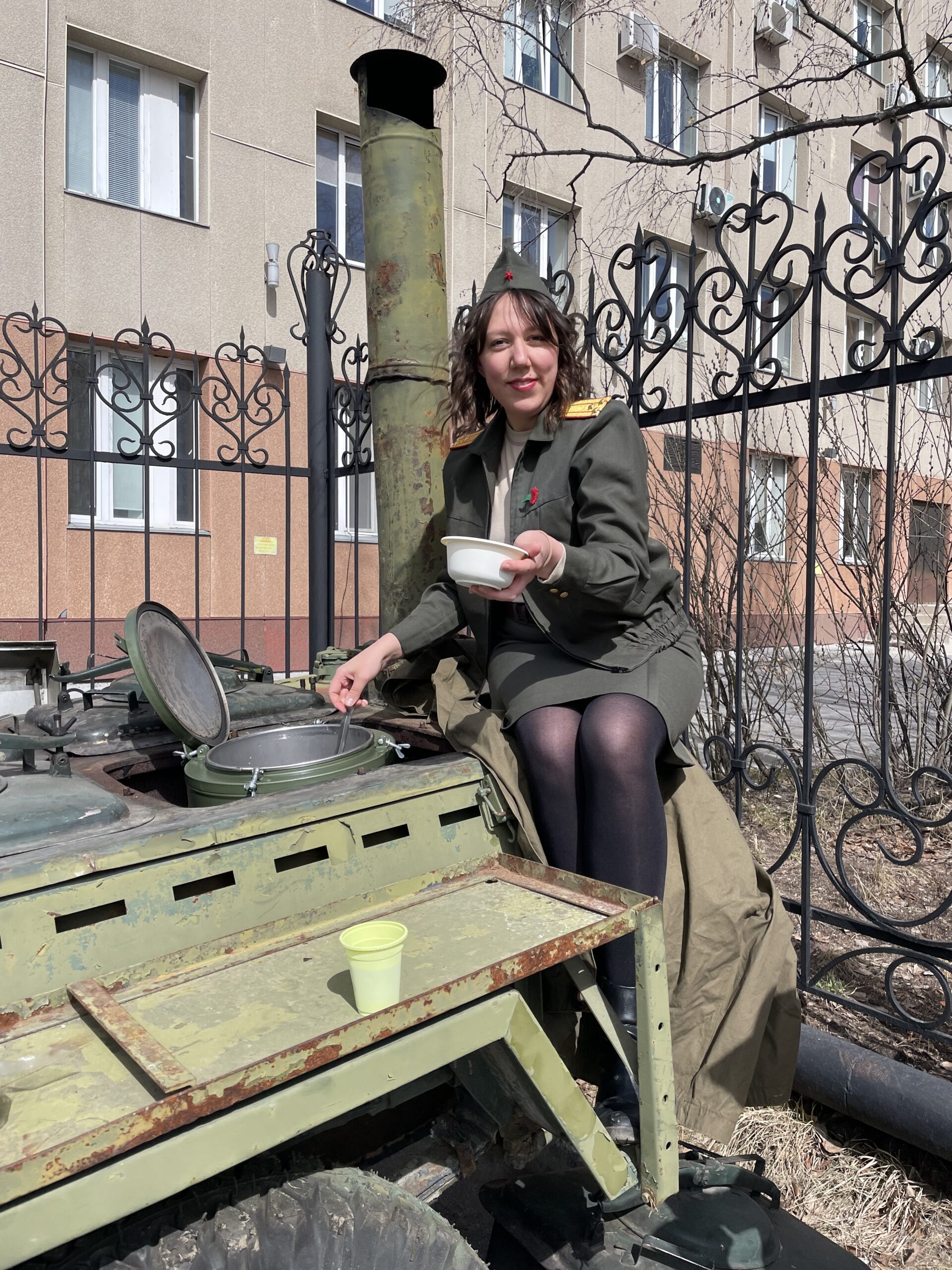 «Солдатская каша со вкусом Победы»!